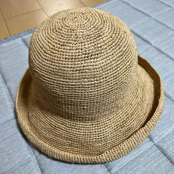 override 밀짚모자 라피아햇