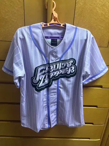 Fruits Zipper LUNA 티셔츠 연보라
