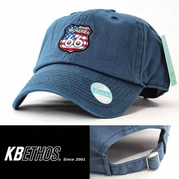 KB-ETHOS 로우캡 네이비 모자 KBSV-ROUTE66-NAV