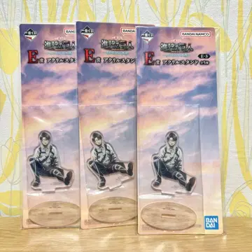 제일복권 진격의 거인 E상 아크릴 스탠드 [리바이] x 3