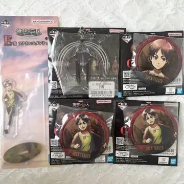 진격의 거인 각각의 결의 아크릴 스탠드 캔뱃지 아크릴 참 엘렌