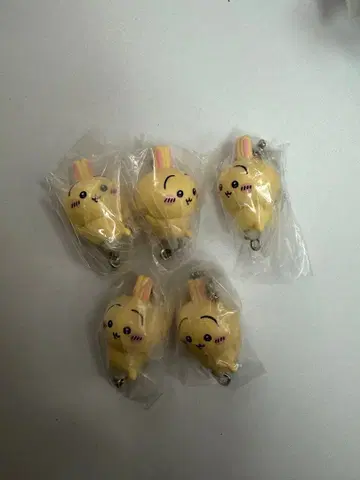 치이카와 (먼작귀) 가챠 토끼 5개 세트