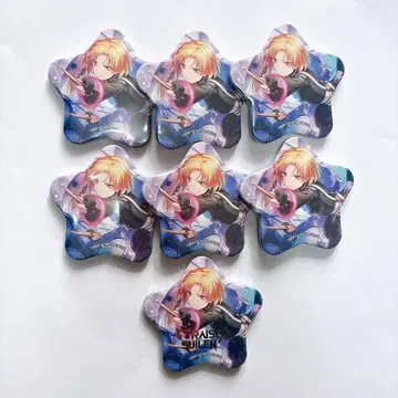 뱅드림 BanG Dream! RAS 마스킹 사토 마스키 별 모양 캔뱃지