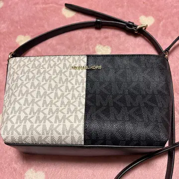 MICHAEL KORS 숄더백 화이트/블랙