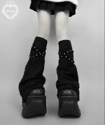 dimmoire 구속 복슬복슬 레그 워머