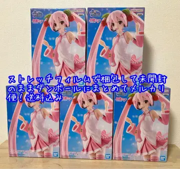 하츠네 미쿠 BANPRESTO EVOLVE 벚꽃 미쿠 피규어 5개 세트