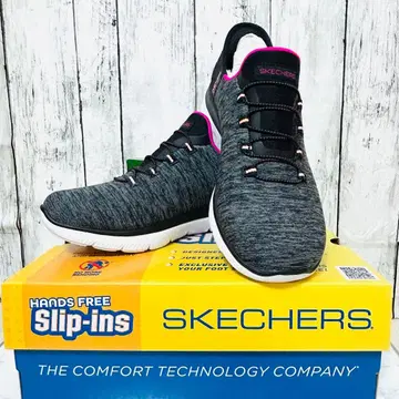 [스케쳐스] SKECHERS Slip-ins 블랙 23cm