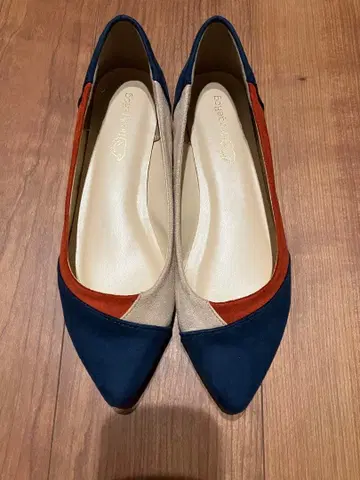 트리콜로르 펌프스 24.5cm