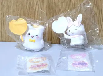산리오 시크릿 클립 부착 마스코트 하나마루 유령 메르