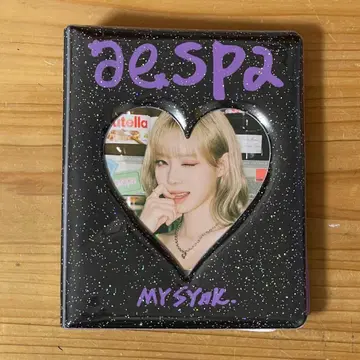 aespa 윈터 콜렉트북 my synk