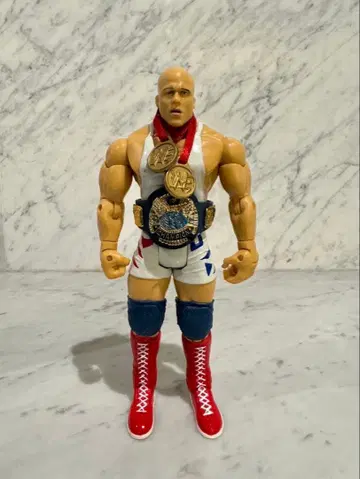WWE WWF 커트 앵글 프로레슬링 피규어