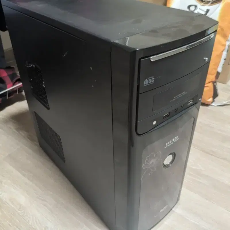 구형 PC 세트(본체+모니터+스피커+마우스+키보드)