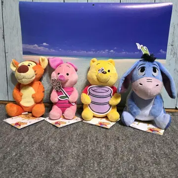 곰돌이 푸 봉제 인형 스프링 Ver. 전종 세트