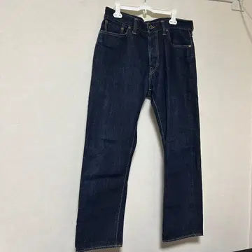 BRU NA BOINNE 텐토무시 페리신 데님 데님 다크 네이비 아메카지