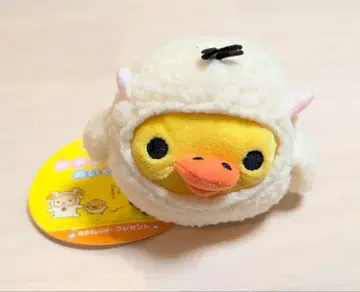 리락쿠마 키이로이토리 양 모자 봉제 인형
