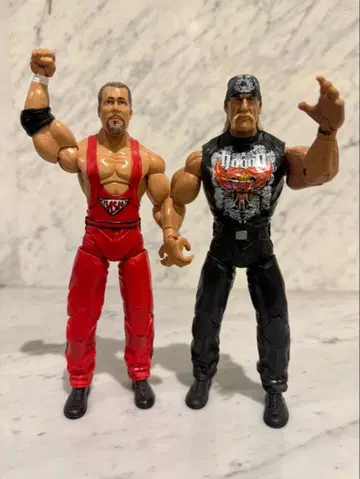 WWE TNA 헐크 호건 케빈 내쉬 프로레슬링 피규어