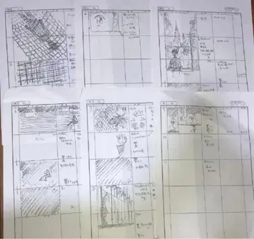 HUNTER x HUNTER 구 애니메이션 엔딩 콘티 핫타루 크라피카 곤