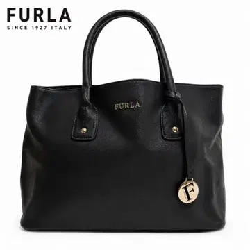 새상품급 FURLA 훌라 가죽 토트백 블랙 A4 가능 출퇴근 통학 인기