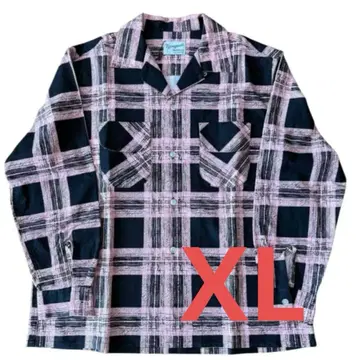 FJ 채널 프리넬 오리지널 프린트 넬 셔츠 XL
