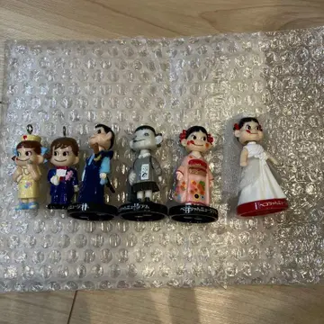 페코짱 미니미니 뮤지엄 4개 키링 2개