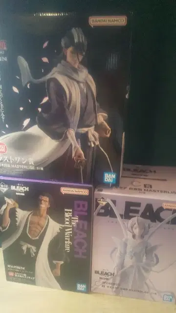 제일복권 BLEACH 쿠치키 뱌쿠야 루키아 자라키 켄파치 개봉품