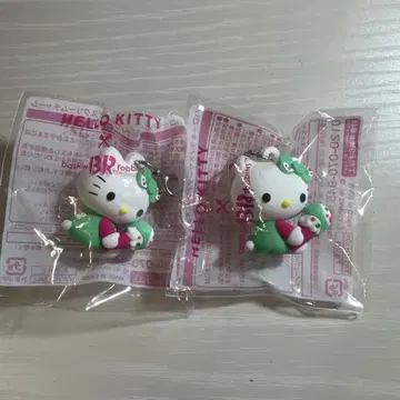 Hello Kitty x Baskin Robbins 스트랩 2세트