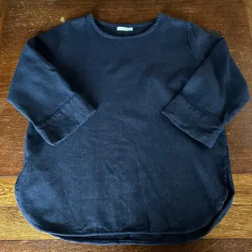 fog linen work 울린넨 풀오버 네이비