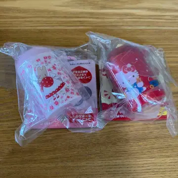헬로키티 마론 크림 코인 케이스 키링