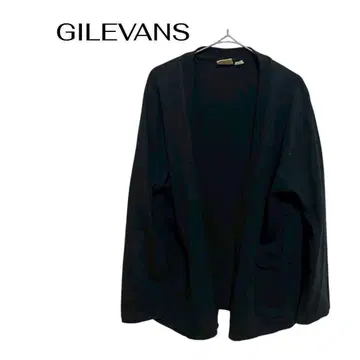 B0336GILEVANS 긴팔 코튼 가디건 겉옷 심플 비즈니스 데이트