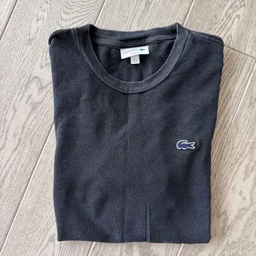 LACOSTE 블랙 T셔츠 M