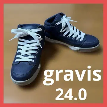 GRAVIS TARMAC 그래비스 터맥 하이컷 스니커즈 24cm