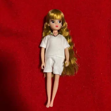 복각판 리카짱 금발 웨이브 새상품급