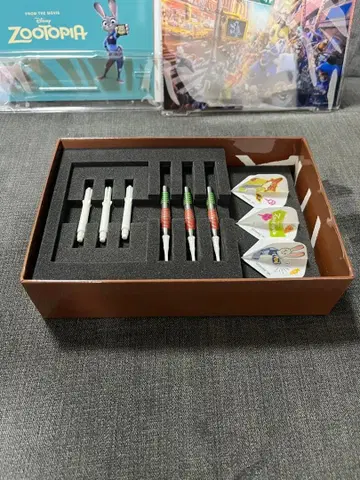 Disney Zootopia DARTS SET 주토피아 카드 없음