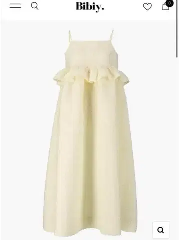 bibiy. FIORE DRESS 원피스 아이보리