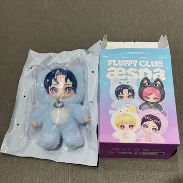 aespa popmart Fluffy Club 카리나 봉제 인형 참