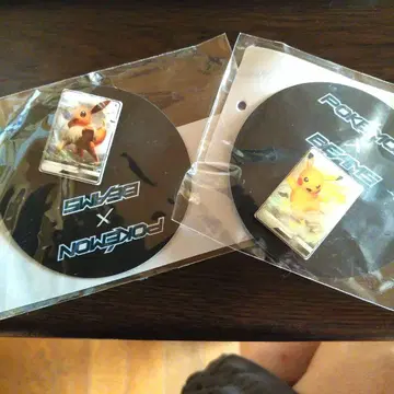 포켓몬 x BEAMS 피카츄 & 이브이 핀 배지