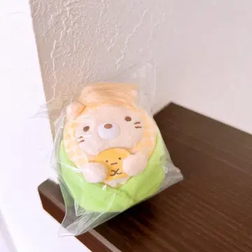 스미코구라시 삿포로 고양이 테노리 봉제 인형 콘 옥수수