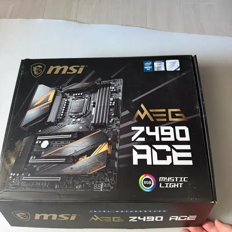 (죽은보드)MSI MEG Z490 ACE 메인보드 부품용