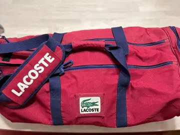 LACOSTE 보스턴 백 빨간색 대