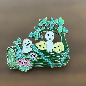 스튜디오 지브리 핀 배지 모노노케 히메