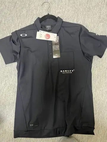 OAKLEY 블랙 피케 셔츠