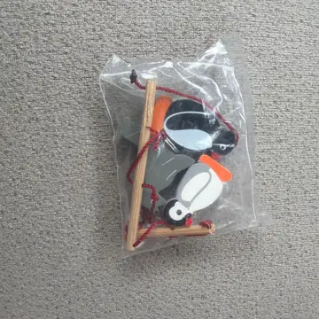 [레어] 핑구 Wooden Toy 나무 완구 미사용