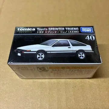 슈링크 포함 토미카 프리미엄 40 도요타 스프린터 트레노 AE86