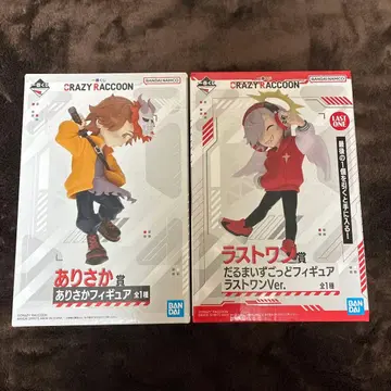 CRAZY RACCOON 아리사카 & 달마이즈곳토 피규어 세트