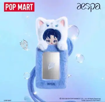 aespa popmart Fluffy Club 카드 홀더 카리나