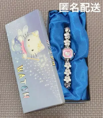 헬로키티 손목시계 하이비스커스 카오하나 팔찌 핑크 1