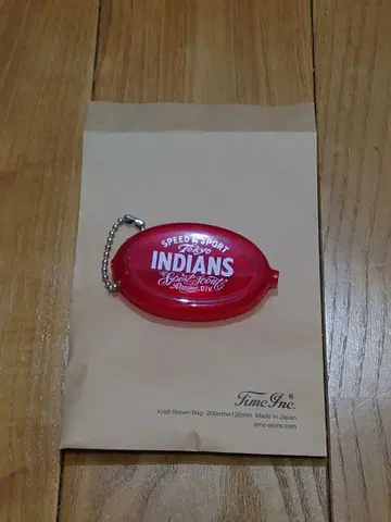 ToKyo INDIANS 코인 케이스 timc 도쿄 인디언즈 빨간색