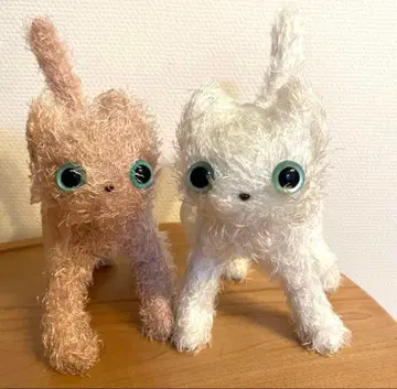 마리 메종 드 뮤 CAT CAT CAT! 봉제 인형 고양이 고양이 자립