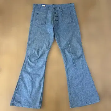 맥퀸 McQueen 플레어 데님