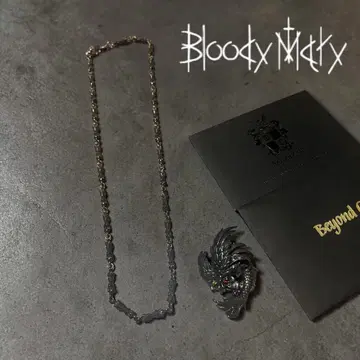 단종 bloody mary 블러디마리 멜트 펜던트&체인